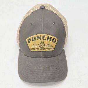 PONCHO Outdoors Agave Cap Trucker Hat Adjustable Snapback